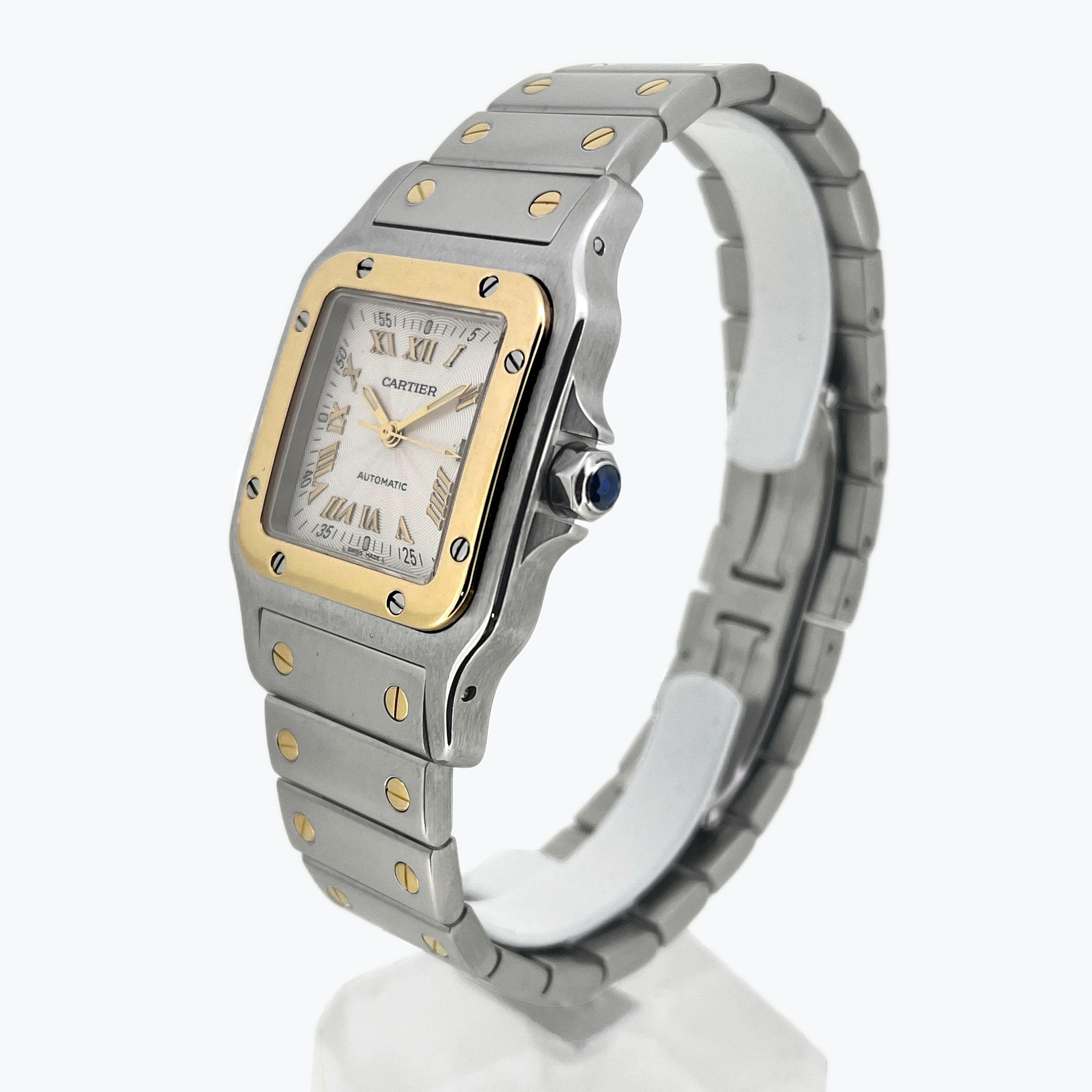 Cartier Santos Galbee 20th Anniversary Edition, Ref. 2319, Steel and Yellow Gold