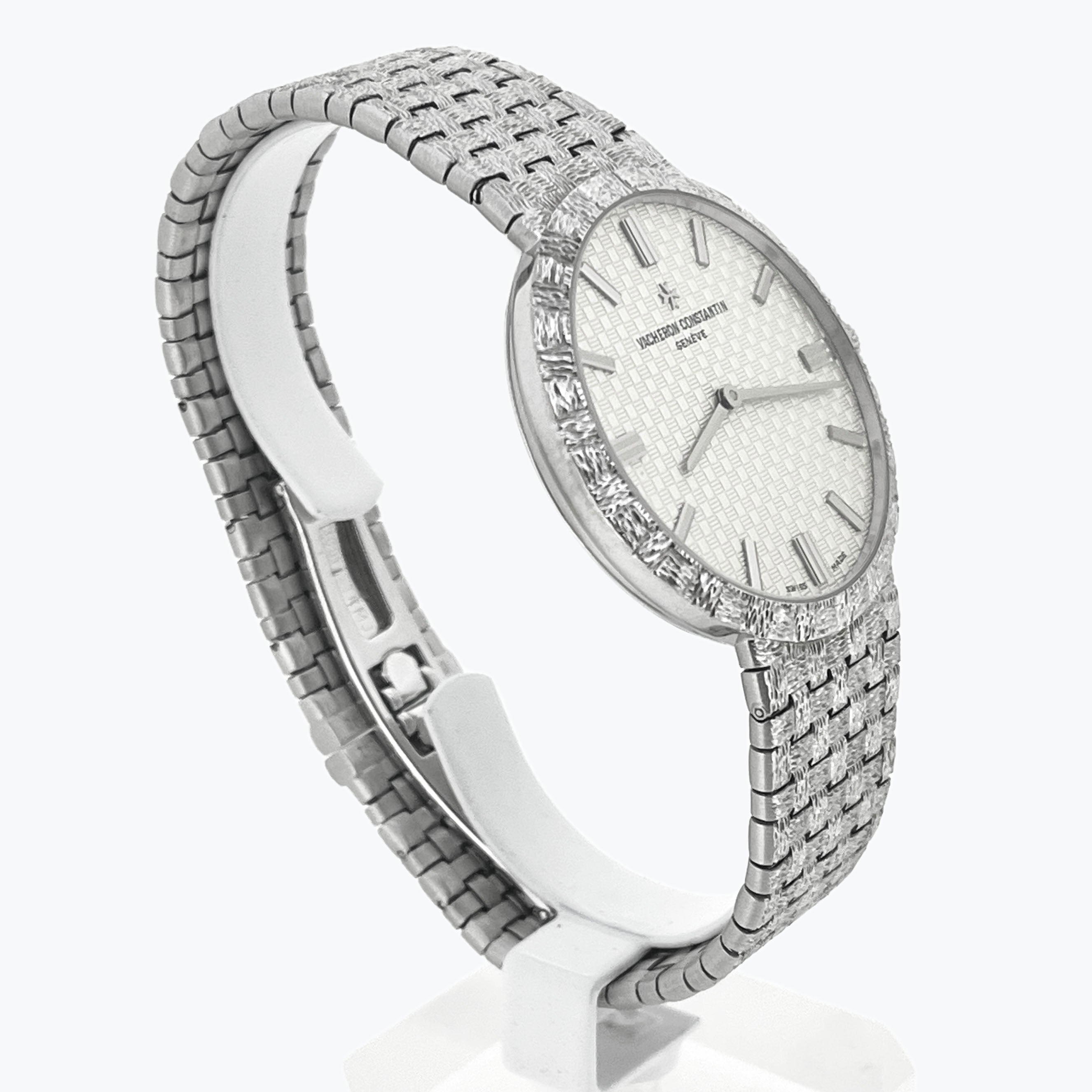 Vacheron Constantin Patrimony Sapphire Caseback, Ref. 81162/206G-9172, White Gold