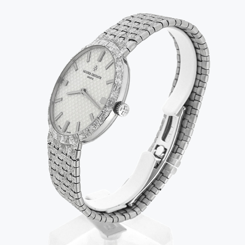 Vacheron Constantin Patrimony Sapphire Caseback, Ref. 81162/206G-9172, White Gold