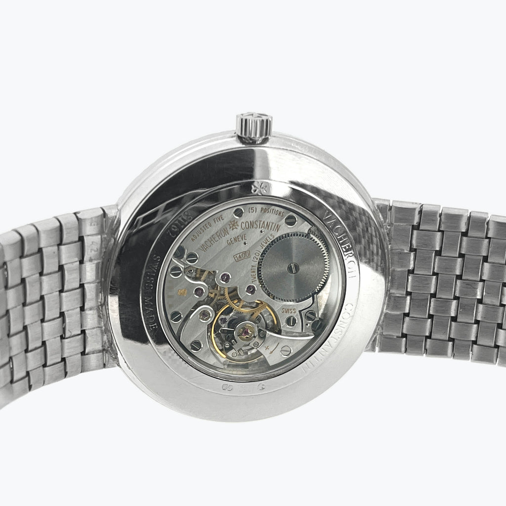 Vacheron Constantin Patrimony Sapphire Caseback, Ref. 81162/206G-9172, White Gold