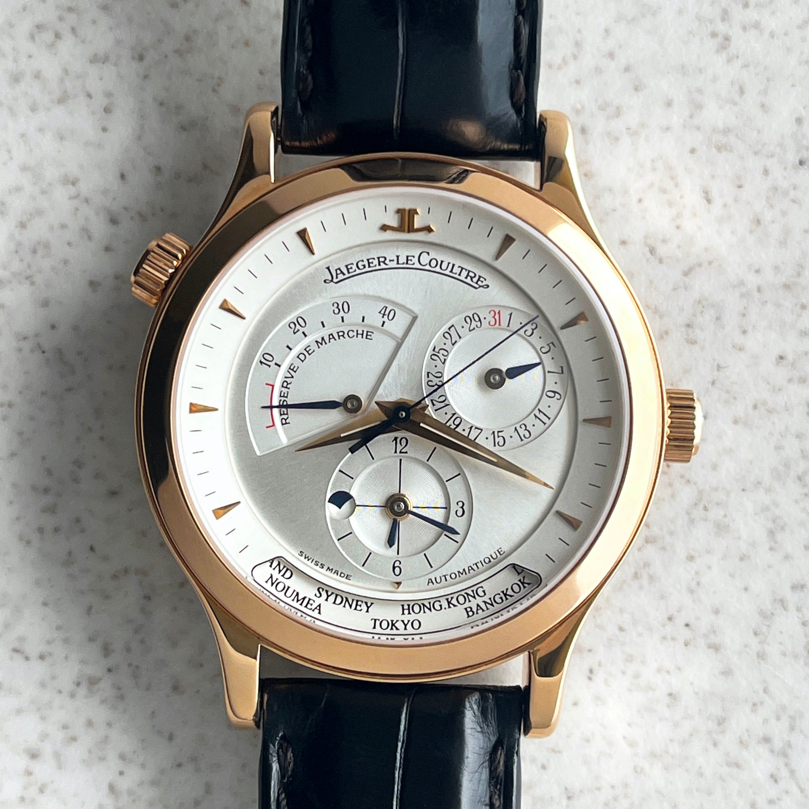 Jaeger-LeCoultre Master Geographic, Ref. 142.2.92, Pink Gold