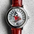 Gerald Genta Retro Fantasy Scrooge McDuck Retrograde Jumping Hour, MOP Dial, Ref. 3612, Steel