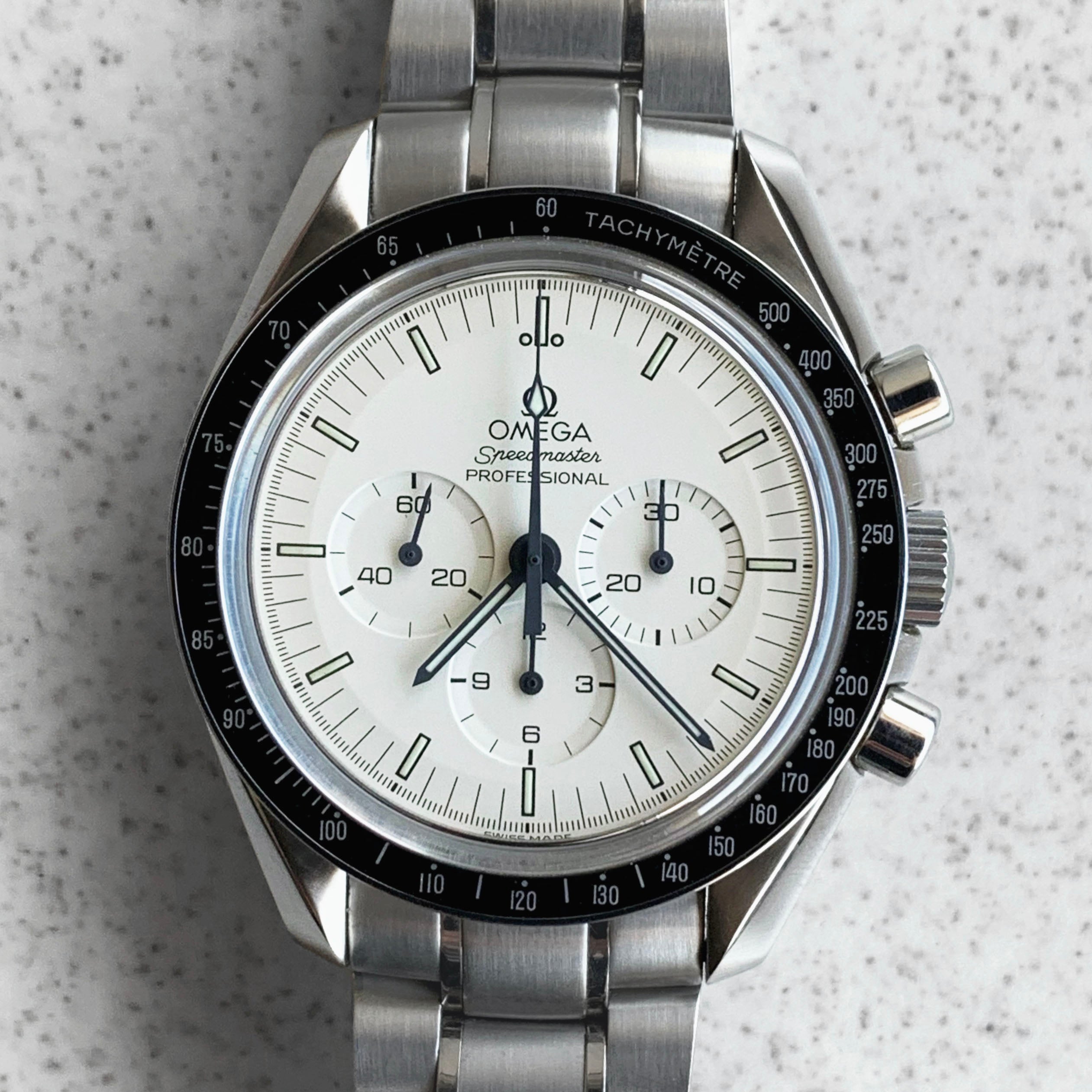 Omega Speedmaster Italian Albino Edition Ref. 3593.20 Steel