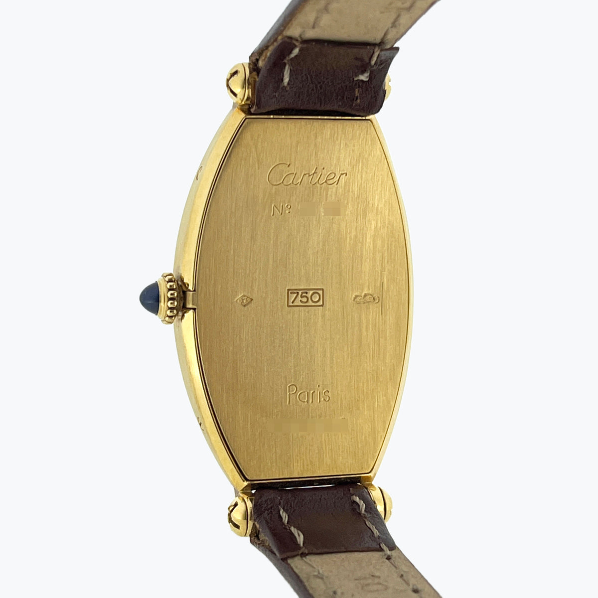 Cartier Paris Tonneau Ladies, Yellow Gold