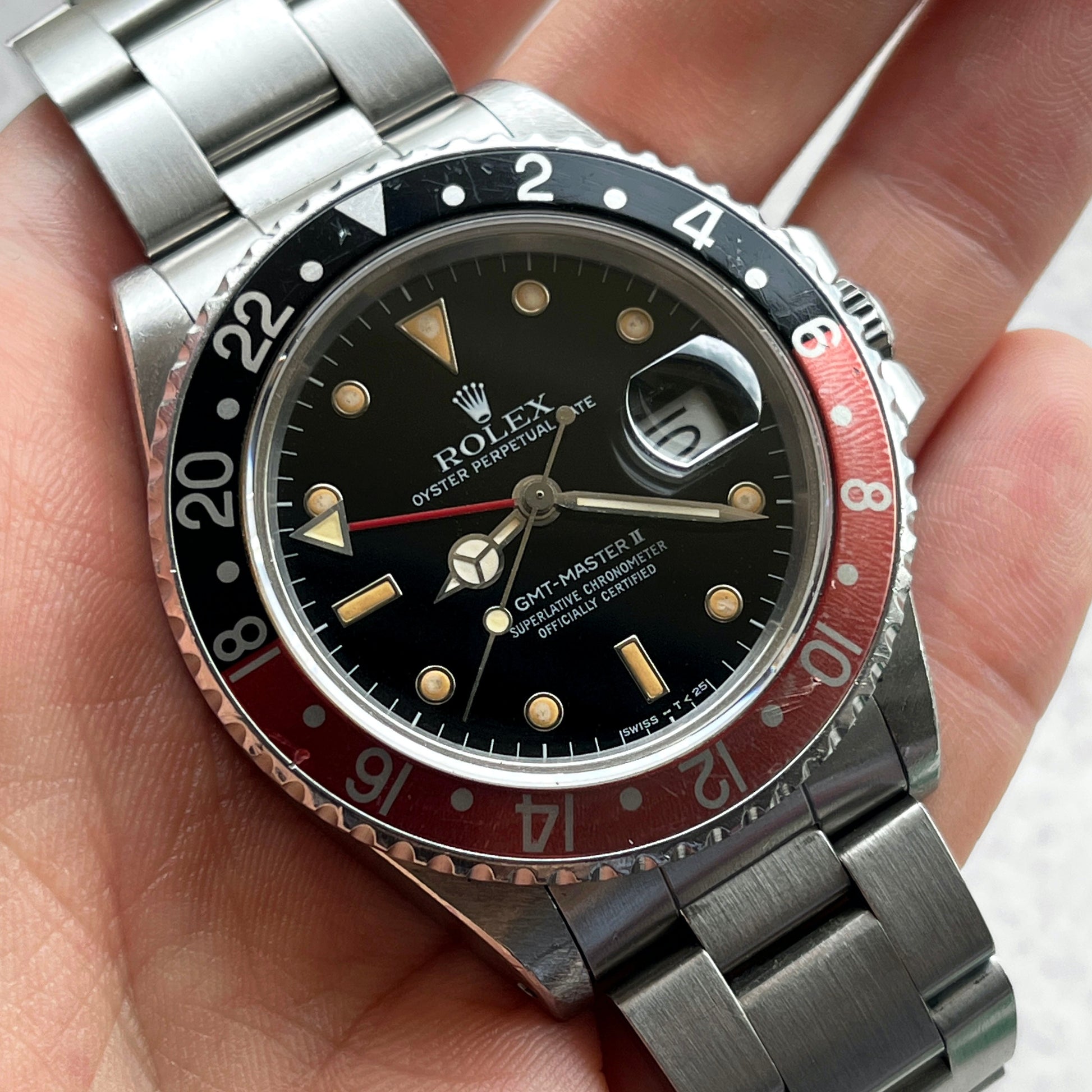 Ref 16760 Fat Gmt Fat Lady Rolex Rolex GMT-Master II Pepsi 16760
