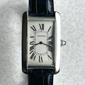 Cartier Large Tank Americaine Mecanique, Ref. 1736, White Gold
