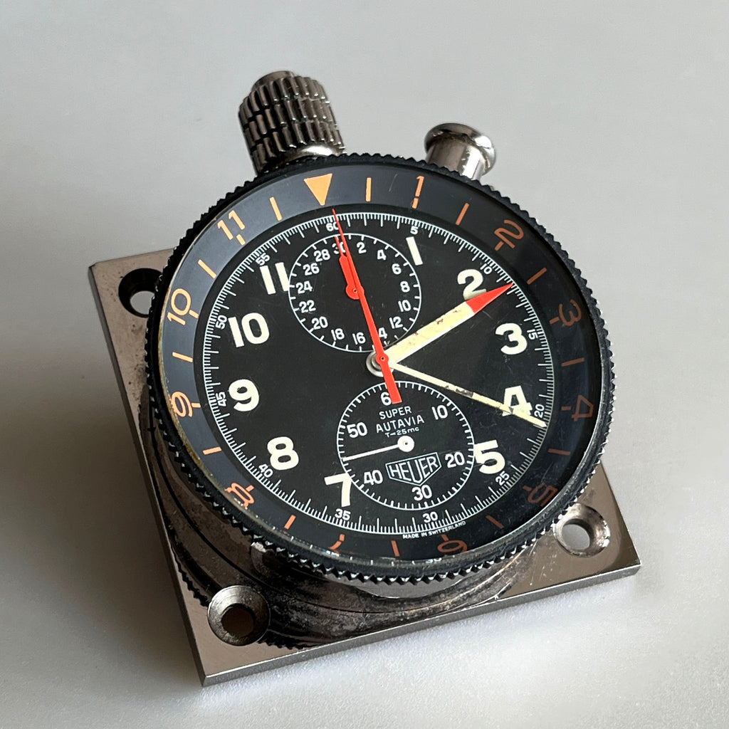 Heuer Super Autavia Dashboard