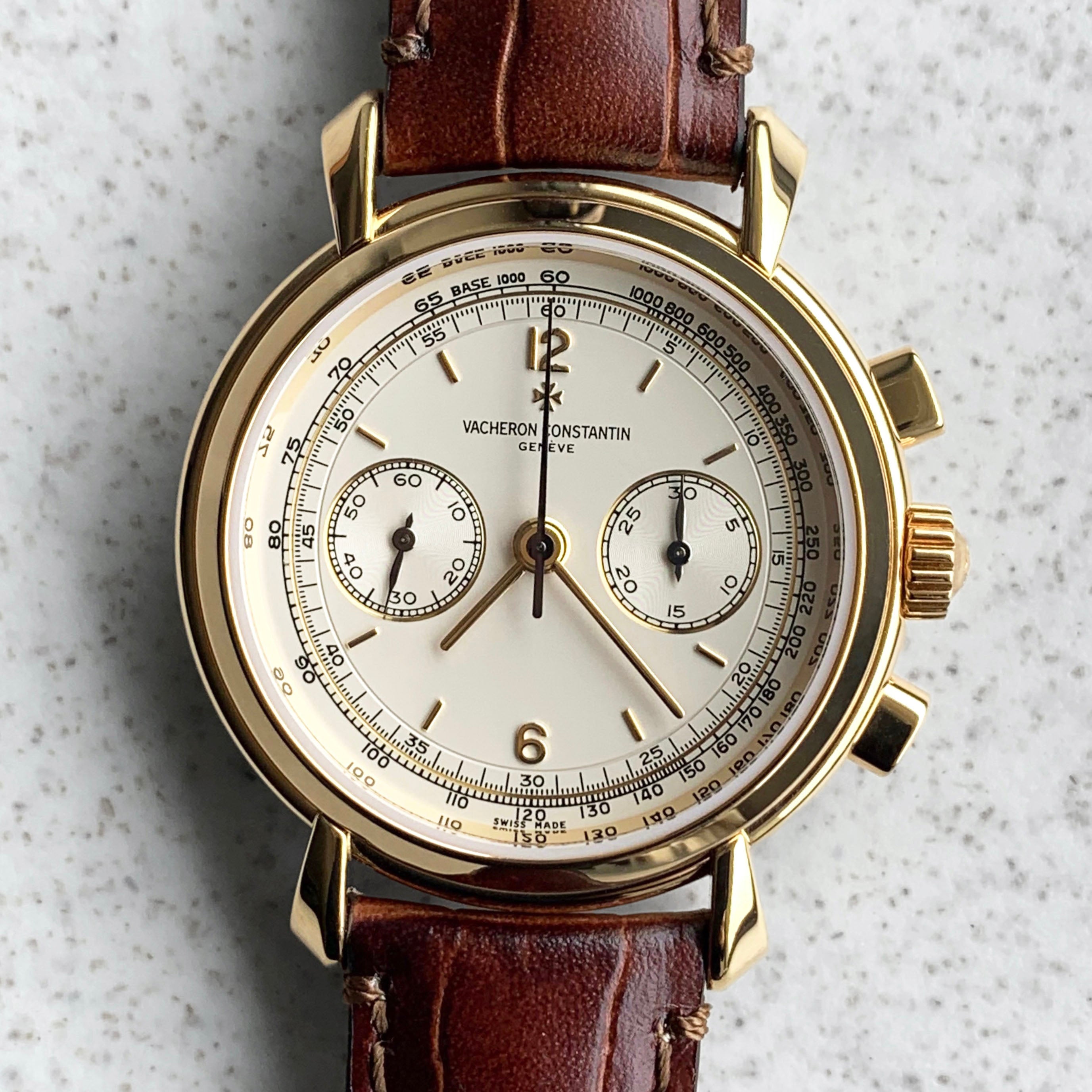 Vacheron Constantin Les Historiques Chronograph, Ref. 47111/000J, Yellow Gold