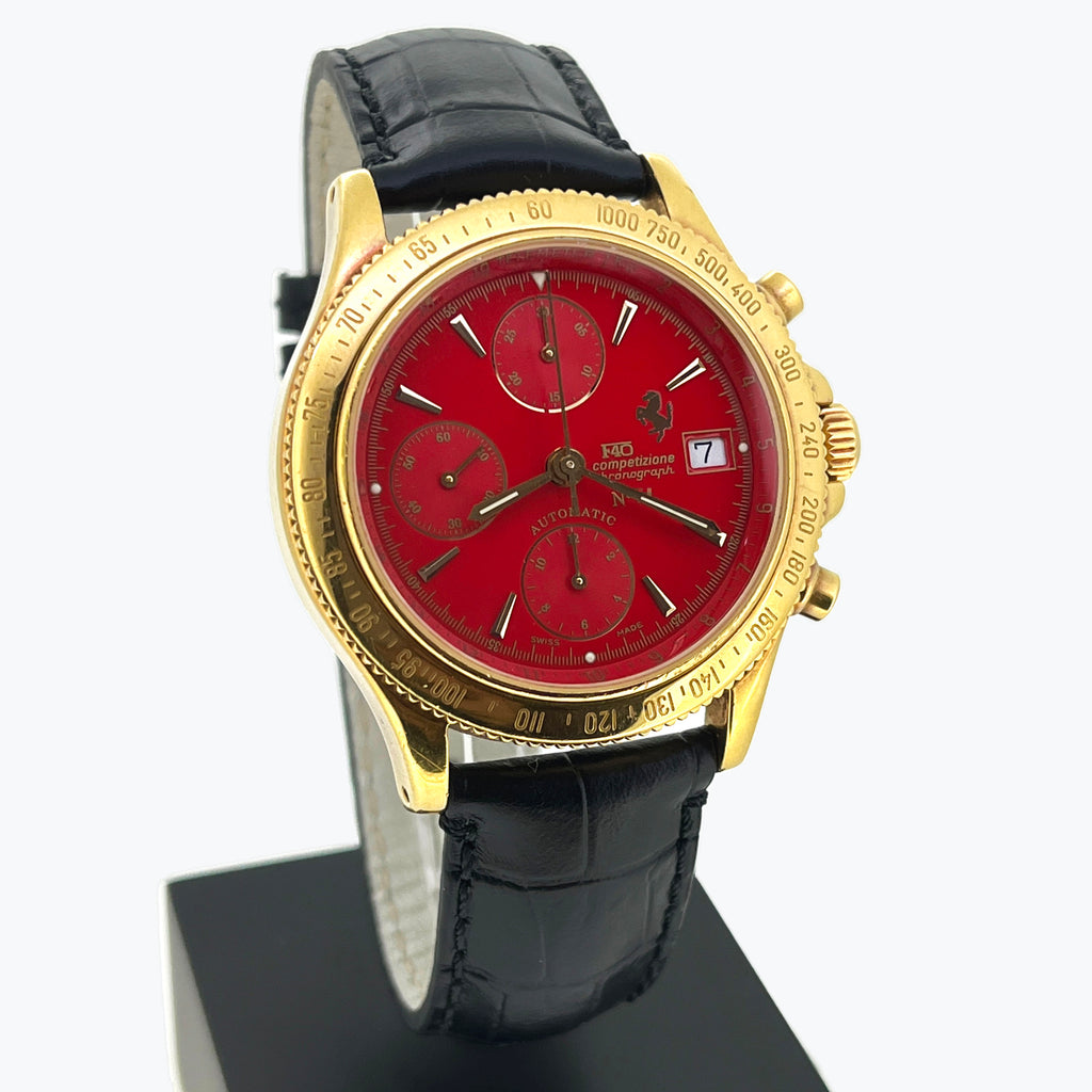 Ferrari F40 Competizione Chronograph, Limited Edition, Yellow Gold