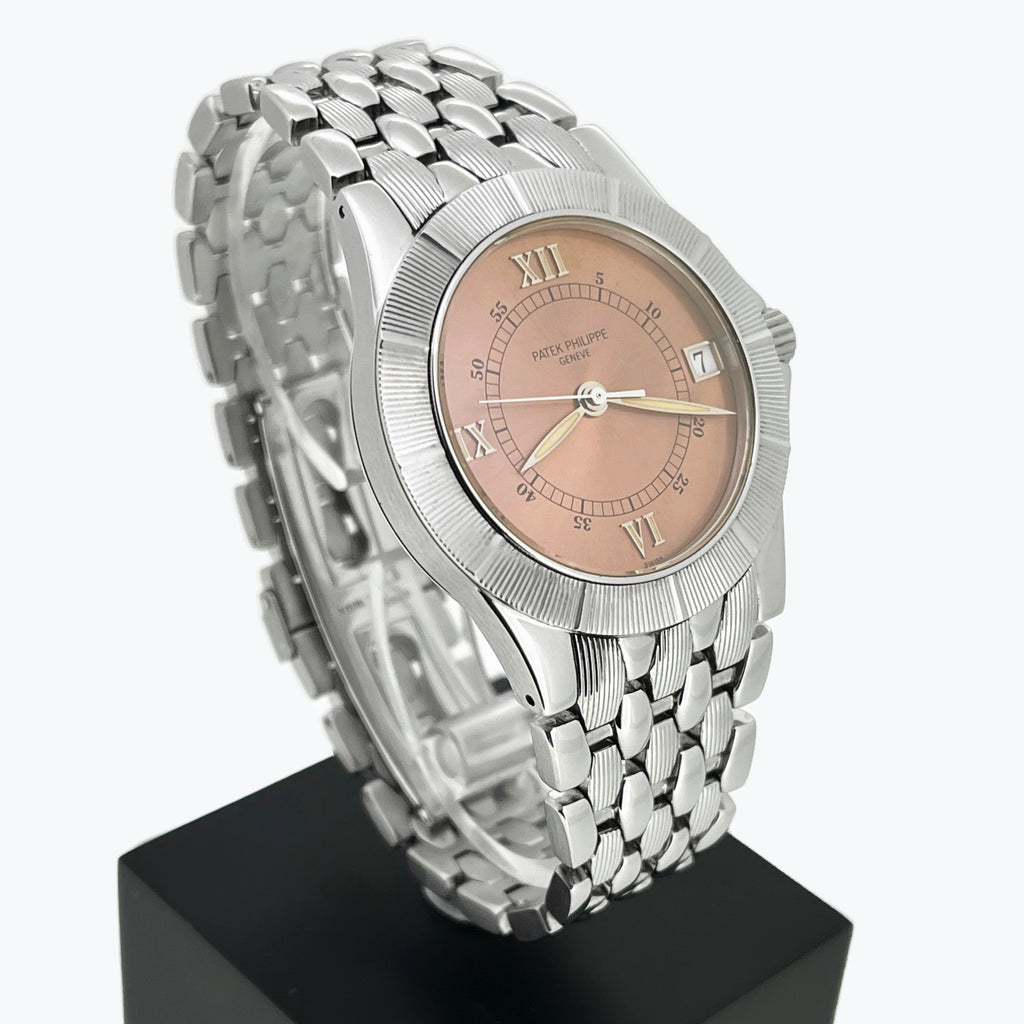 Patek Philippe Neptune Salmon Dial Watch, Ref. 5080/1A, Steel