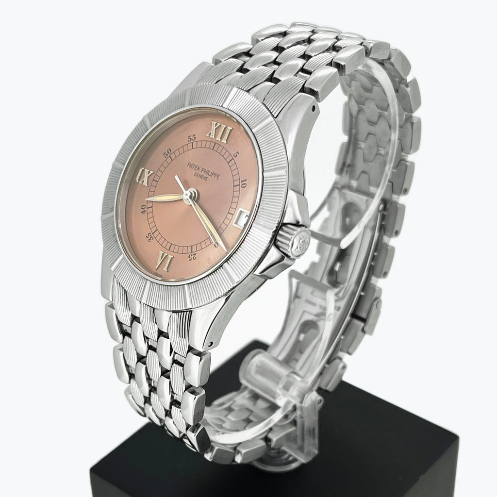 Patek Philippe Neptune Salmon Dial Watch, Ref. 5080/1A, Steel