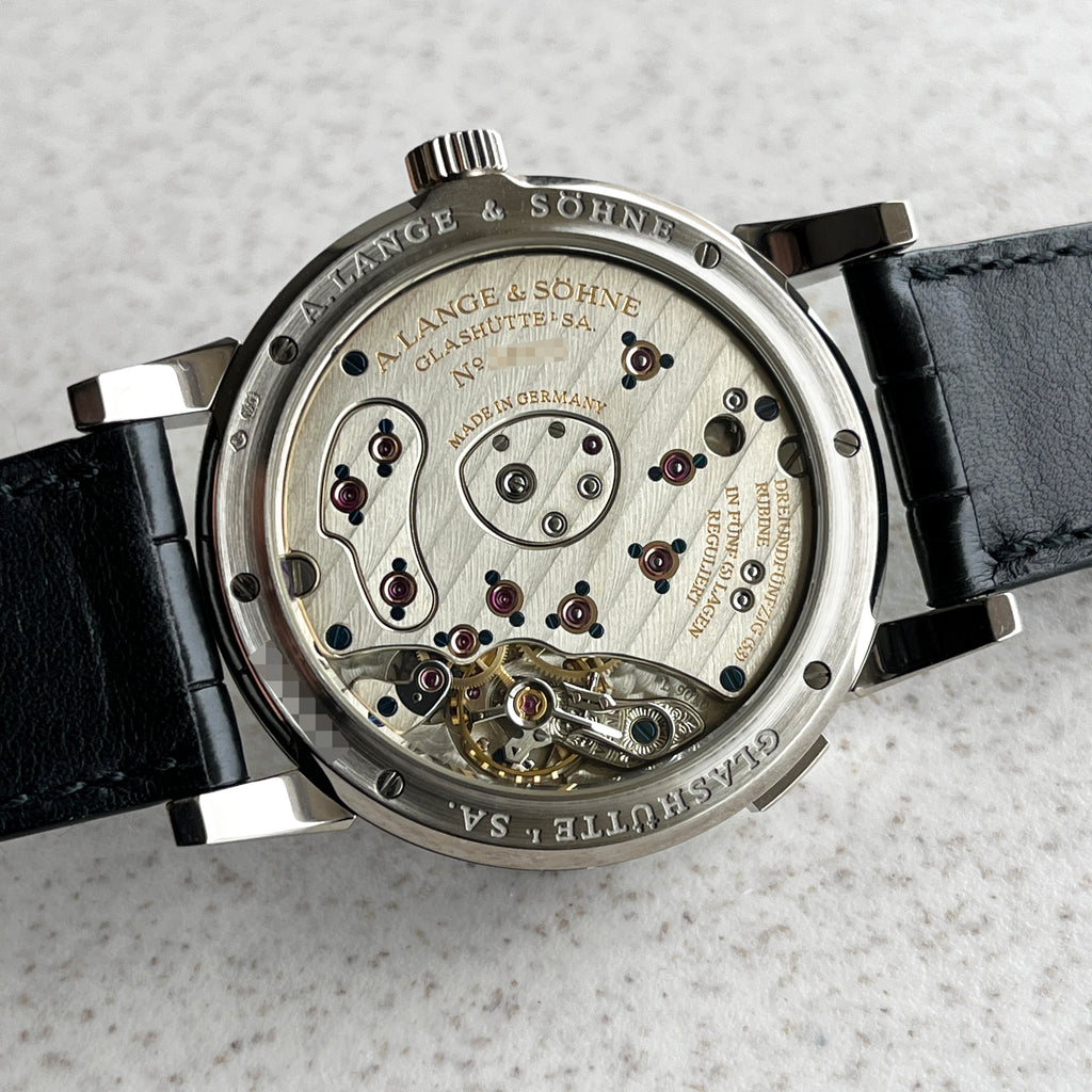 A. Lange & Sohne Lange 1 Luminous, Ref. 101.029, White Gold