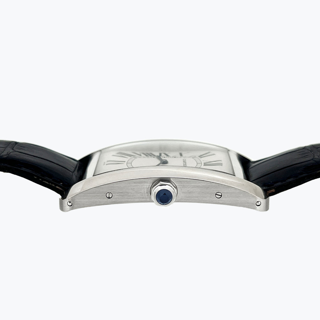 Cartier Large Tank Americaine Mecanique, Ref. 1736, White Gold
