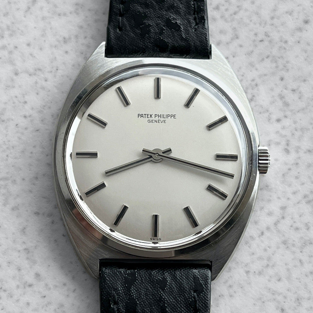 Patek Philippe Tonneau Wristwatch, Ref. 3574, Steel