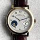 A. Lange & Sohne "Homage to F.A. Lange" 1815 Moonphase, Ref. 212.050, Limited Edition, Honey Gold