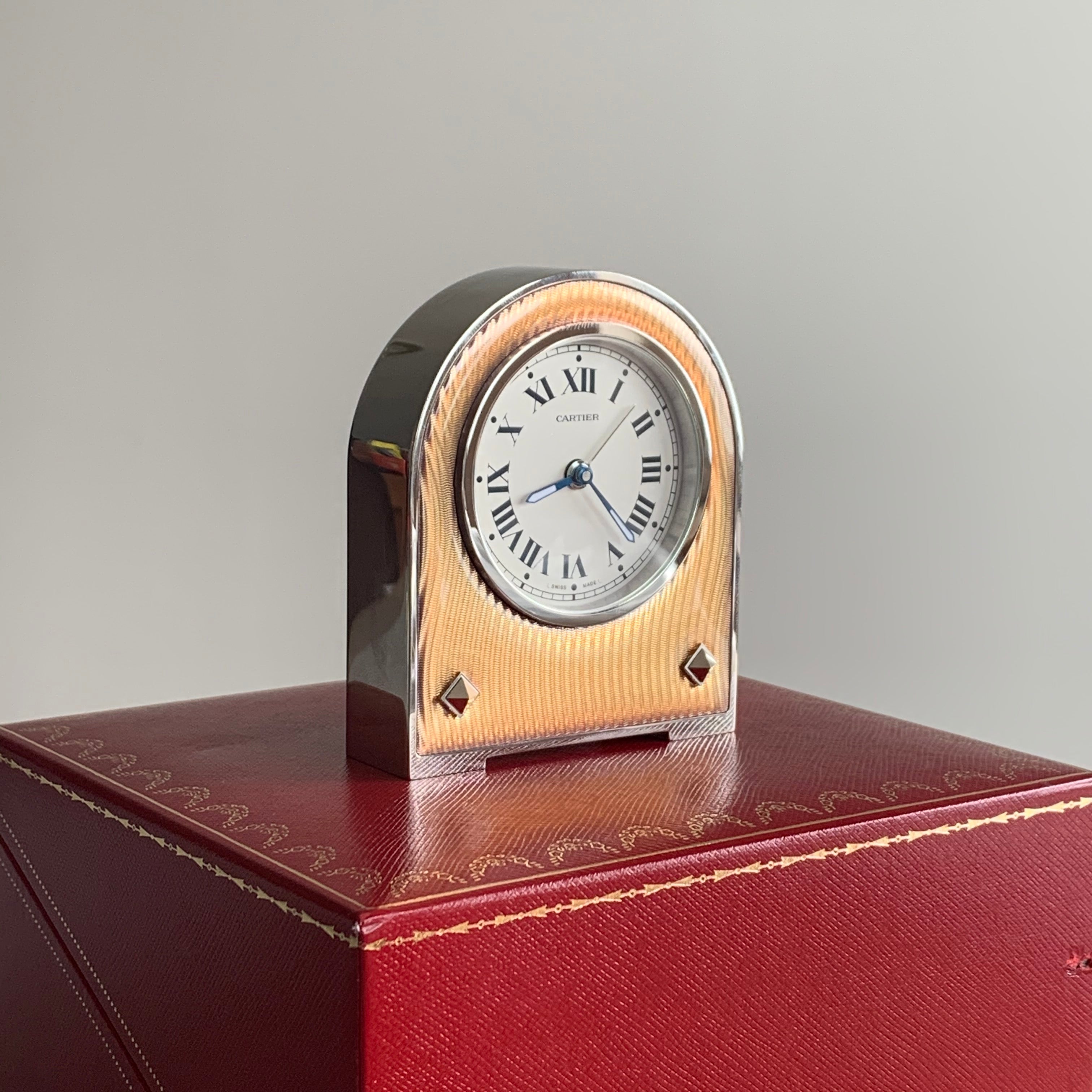 Cartier desk best sale clock price