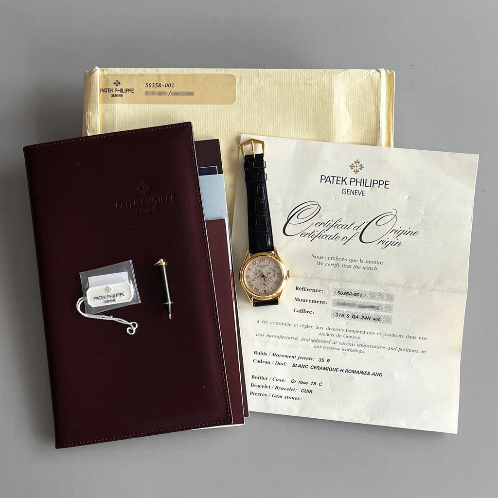 Patek Philippe Annual Calendar, Ref. 5035R, Pink Gold
