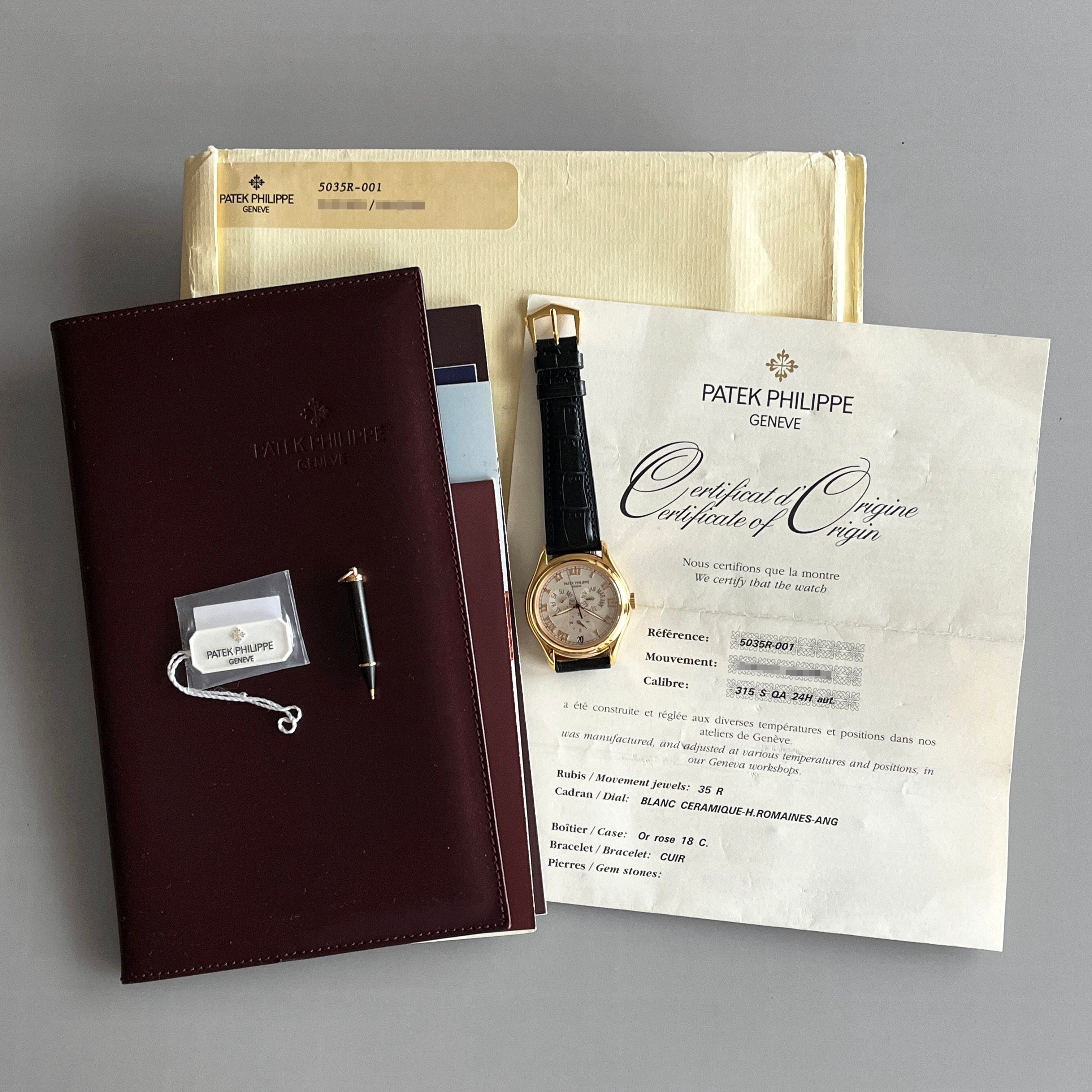 Patek Philippe Annual Calendar, Ref. 5035R, Pink Gold