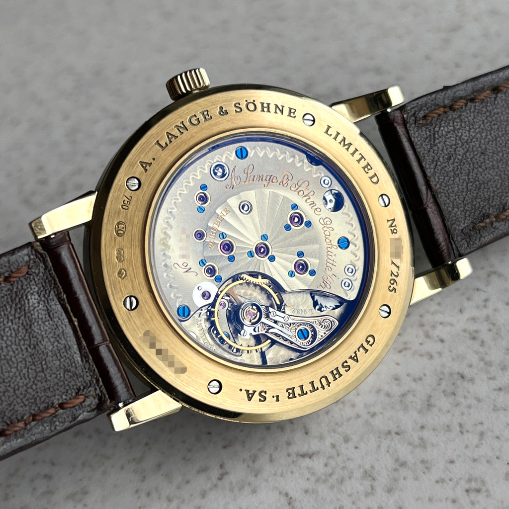 A. Lange & Sohne "Homage to F.A. Lange" 1815 Moonphase, Ref. 212.050, Limited Edition, Honey Gold