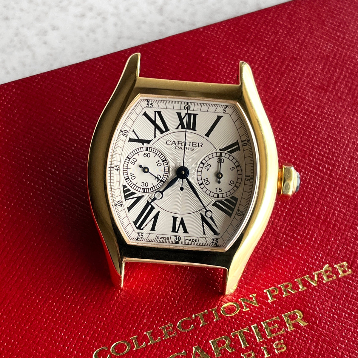 Cartier Rare Tortue CPCP Monopoussoir, Ref. 2356, Yellow Gold
