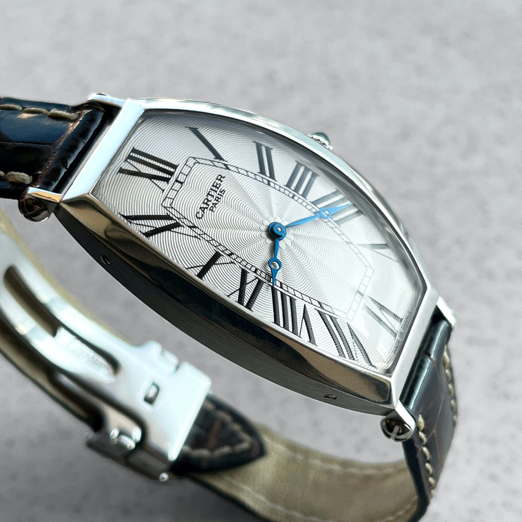 Cartier Tonneau CPCP, Ref. 2435 E, Platinum
