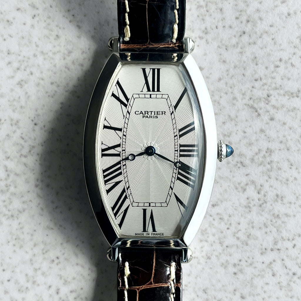 Cartier Tonneau CPCP, Ref. 2435 E, Platinum