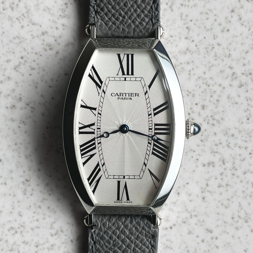 Cartier CPCP Tonneau Cintrée XL, Ref. 6562, Platinum