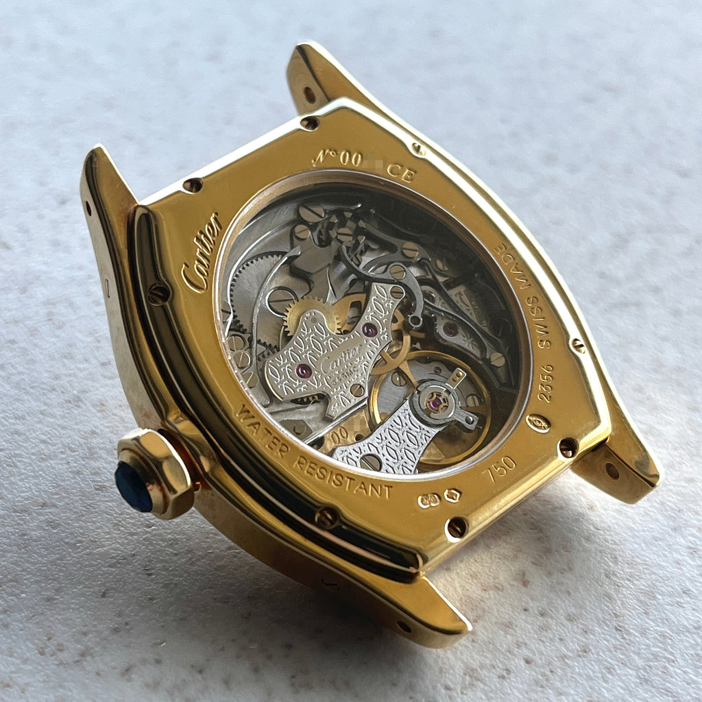 Cartier Rare Tortue CPCP Monopoussoir, Ref. 2356, Yellow Gold