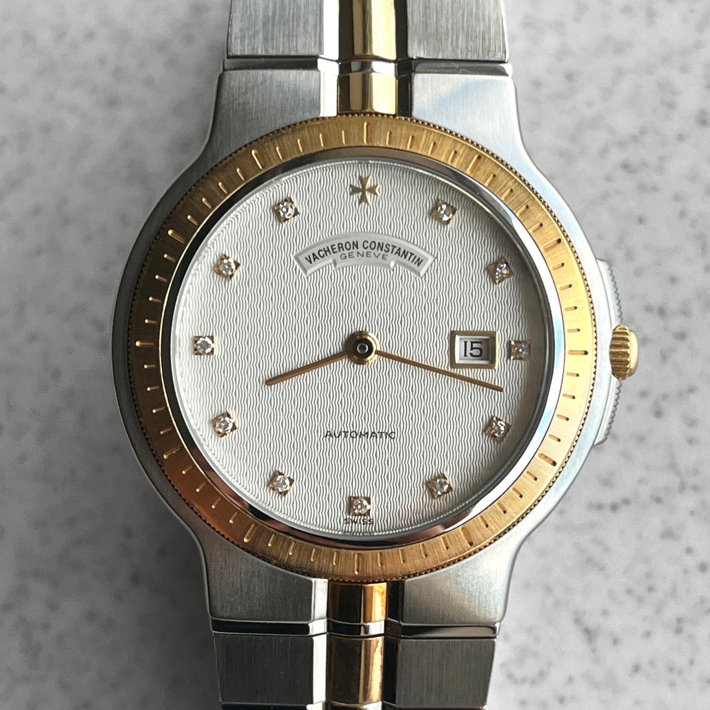 Vacheron Constantin Two-tone Phidias Diamond Indices, Steel and Yellow Gold