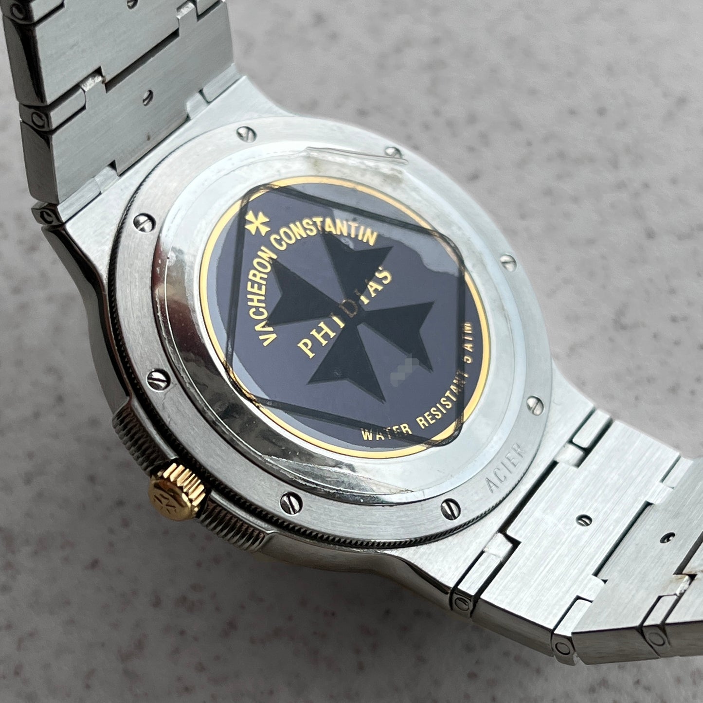 Vacheron Constantin Two-tone Phidias Diamond Indices, Steel and Yellow Gold