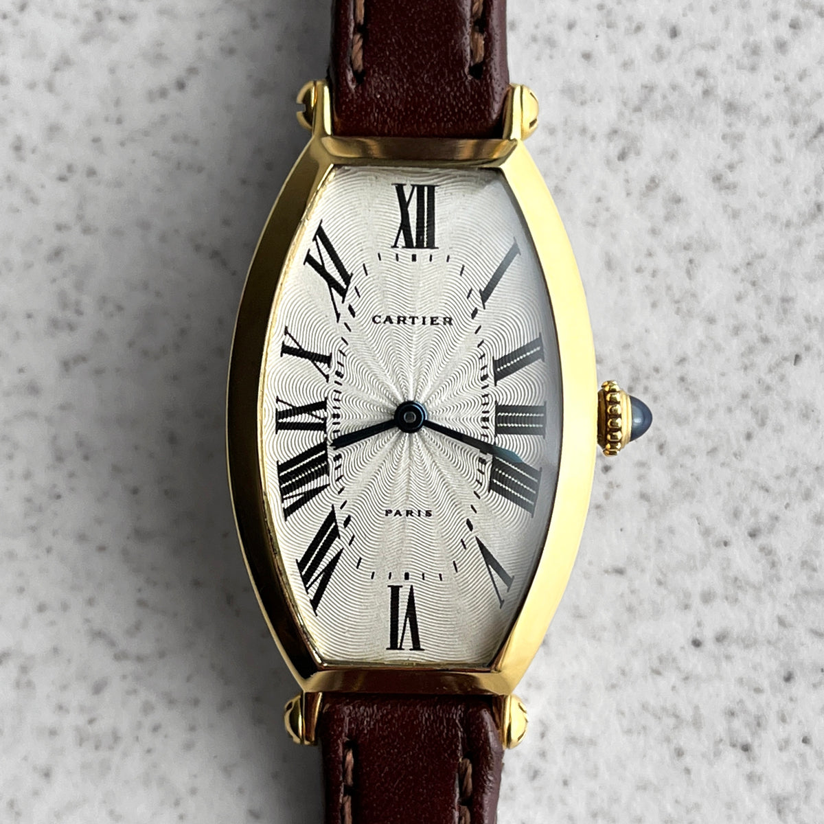 Cartier Paris Tonneau Ladies, Yellow Gold